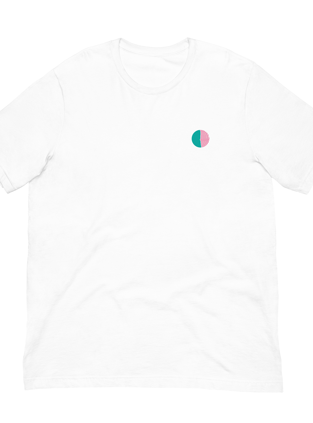 Abstract graphic 2D illustration showing the ripple effect of waves